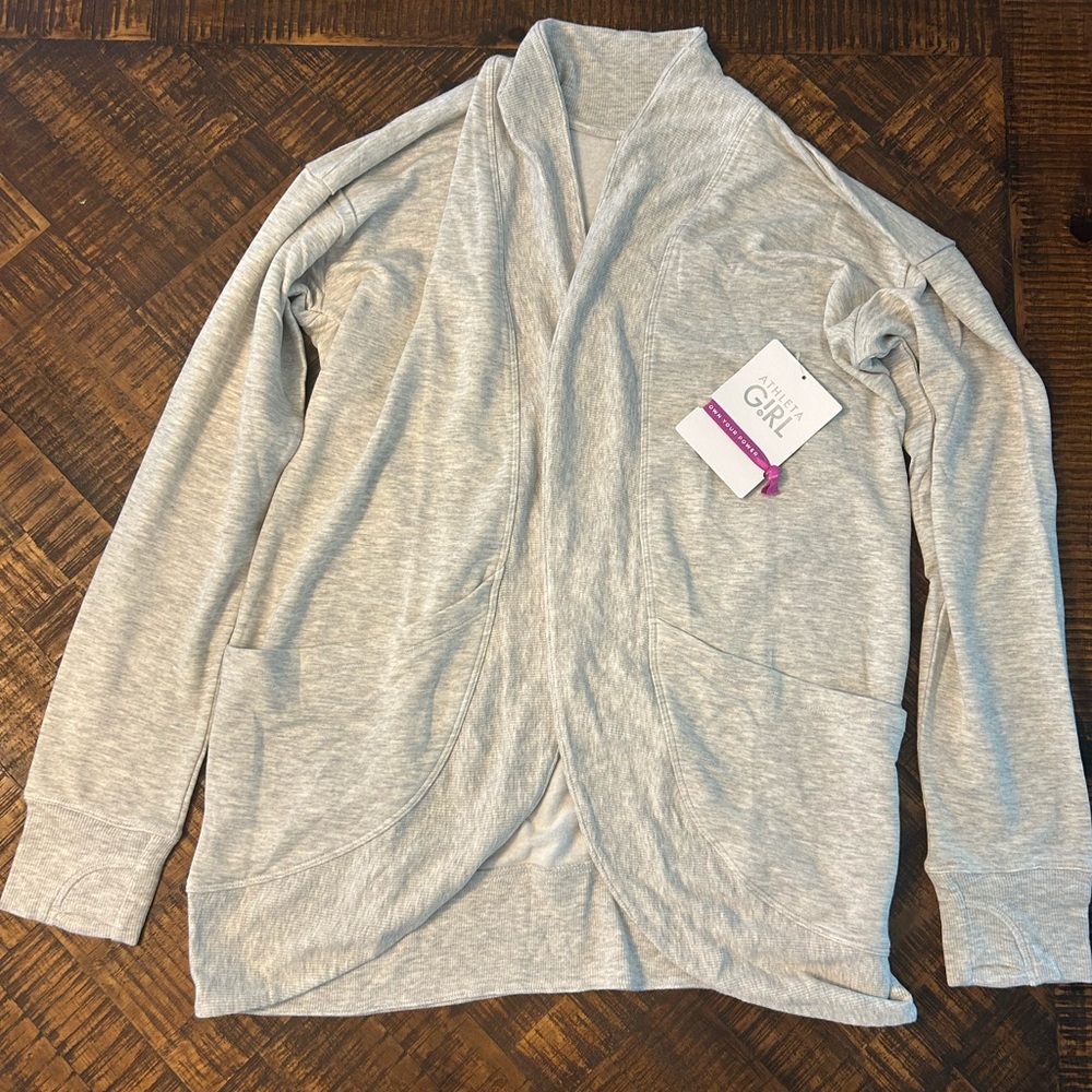 NWT Athleta Girl wrap ‘n roll sweatshirt 2.0